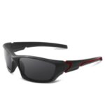 Fashion Sunglasses Men Sports Glasses UV400 Protection Women Golf Sunglasses Fishing Goggles – Grey/Black/Grey