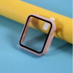 PC Frame Cover with Screen Film for Apple Watch Series 4 44mm – Pink