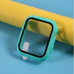 PC Frame Cover with Screen Film for Apple Watch Series 4 44mm – Cyan