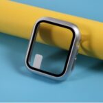 PC Frame Cover with Screen Film for Apple Watch Series 4 44mm – Silver