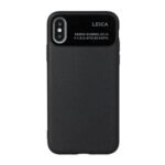 Soft TPU Phone Case for Apple iPhone X/XS 5.8 inch – Black