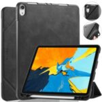 DG.MING See Series Auto Wake & Sleep Leather Protective Case for Apple iPad Pro 11-inch (2018) – Black