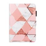 Pattern Printing Leather Wallet Case for iPad 9.7-inch (2018) / 9.7-inch (2017) / Pro 9.7 inch (2016) / Air 2 / Air (2013) – Geometric Pattern