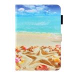 Pattern Printing Leather Wallet Case for iPad 9.7-inch (2018) / 9.7-inch (2017) / Pro 9.7 inch (2016) / Air 2 / Air (2013) – Starfish