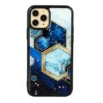 Marble Pattern Printing Epoxy TPU Phone Shell for iPhone 11 Pro Max 6.5 inch – Style A