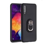 Kickstand Soft Phone Case Protective Cover for Samsung Galaxy A70 – Black