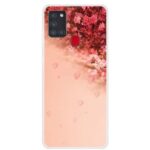 Pattern Printing Soft TPU Back Case Covering for Samsung Galaxy A21s – Flower