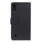 Phone Cover PU Leather Wallet Stand Protective Shell for Samsung Galaxy M01 – Black