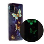 Noctilucent Patterned IMD TPU Cover for Samsung Galaxy A21s – Vivid Butterfly