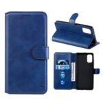 ENKAY ENK-PUC007 PU Leather Wallet Stand Phone Case for Samsung Galaxy A41 (Global Version) – Blue