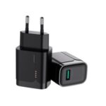 JOYROOM L-Q182 18W QC3.0 USB Fast Charge Wall Charger Travel Charger – EU Plug