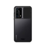 MOFI XINDUN Series Shockproof PC+TPU with Lens Protective Slide Shield Shell for Huawei P40 Pro+ – Black