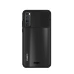 MOFI XINDUN Series Shockproof PC+TPU Phone Case with Lens Protective Slide Shield for Huawei Nova 7 Pro 5G – Black