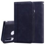 Business Style Magnetic Pull Leather Case for Huawei P30 Lite – Black