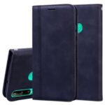 Business Style Magnetic Leather Case for Huawei P40 lite E/Y7P/Honor 9C – Black