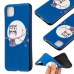 Pattern Printing Soft TPU Phone Cover for Huawei Y5p/Honor 9S – Owl and Moon