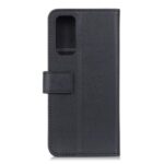 PU Leather Wallet Stand Phone Shell for Huawei Enjoy Z 5G / Enjoy 20 Pro – Black