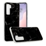Marble Pattern IMD TPU Cover Case for Huawei P40 Lite 5G – Style A