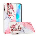 Marble Pattern Printing IMD TPU Phone Back Case for Huawei P40 Lite E/Y7p/Honor 9C – Style A