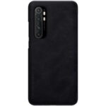 NILLKIN Qin Series PU Leather Case with Card Slot for Xiaomi Mi Note 10 Lite – Black