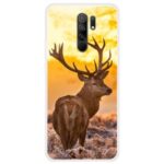 Pattern Printing TPU Back Case for Xiaomi Redmi 9 – Deer