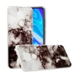 Marble Pattern IMD TPU Back Case for Xiaomi Redmi Note 9 – Style A