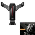 ROCK Car Air Vent Gravity Phone Holder Mount with Universal Ball (Third Generation) A Style- Black