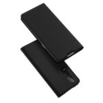 DUX DUCIS Skin Pro Series Stand Leather Mobile Casing Shell for Oppo Find X2 Pro – Black