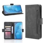 Wallet Leather Phone Case with Multiple Card Slots for OPPO Find X2 Neo / Reno3 Pro 5G (Chinese Edition) / Reno3 Pro (European Edition) – Black
