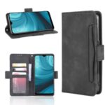 Wallet Stand Flip Leather Protective Case for OPPO A12/A7/AX7/A5s/AX5s – Black