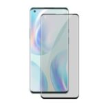 HAT PRINCE 0.26mm 9H [3D Hot-bending Curved Edge] Full Size Anti-Spy Tempered Glass Screen Guard Film for OnePlus 8