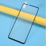 Silk Print Full Size Full Glue Tempered Glass Screen Protector for Samsung Galaxy A21s