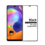 PINWUYO 3D Curved Anti-explosion [Anti-fingerprint] Tempered Glass Full Screen Film for Samsung Galaxy A31