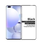 PINWUYO 3D Curved Shatterproof [Anti-fingerprint] Tempered Glass Full Screen Film Protector for Honor 30 Pro/Huawei nova 7 Pro 5G