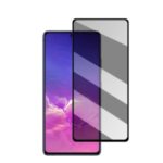 MOCOLO Anti-Spy 3D Curved Full Covering Tempered Glass Screen Film for Samsung Galaxy A91/S10 Lite