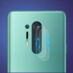 2Pcs HAT PRINCE [0.2mm 9H 2.15D Arc Edges] Tempered Glass Back Camera Lens Guard Films for OnePlus 8 Pro