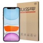 2.5D 9H Arc Edge Full Screen Tempered Glass Guard for Apple iPhone 12 5.4 inch