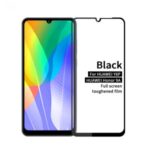 PINWUYO 3D Curved Shatterproof [Anti-fingerprint] Tempered Glass Full Screen Film for Huawei Y6p/Honor 9A