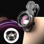 APEXEL Universal Clip Phone Camera Lens 100mm Macro Lens