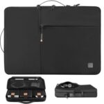 WIWU Waterproof Handbag Large Capacity Shockproof Laptop Carrying Bag for 14-inch Notebooks Laptops Macbook