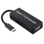 65W 5 Pin Magnetic Head to Type-C Male Head Converter for Apple Laptop All Models – Black