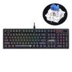 FANTECH MK851 Game Mechanical Keyboard – Black/Blue Axis