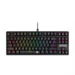 FANTECH MK872 87 Keys Gaming Keyboard RGB Backlit Keyboard Optical Switch Mechanical Keyboard