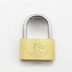 Anti-Rust Lock Core Small Copper Padlock Door Locks with 3 Keys, 40mm