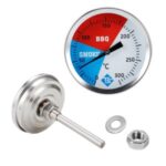 Stainless Steel 300? 2-inch Barbecue Oven Pointer Type Thermometer