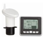 Ultrasonic Water Tank Liquid Depth Level Meter Sensor with Temperature Display