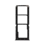 OEM Dual SIM Card + Micro SD Card Tray Holders Part for Oppo A5 – Black