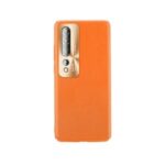 JOYROOM Star-lord Series Hard PC Case with Metal Semi-cover Lens Protector for Xiaomi Mi 10 Pro – Orange