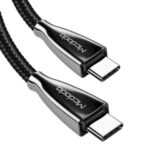 MCDODO Nylon Braided 1.5M USB-C to USB-C Fast Charger Cable for Samsung Huawei Xiaomi