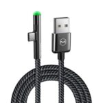 MCDODO 1.5M Elbow Shape Type-C USB Data Sync Nylon Braided Data Sync Charger Cable for Samsung Huawei